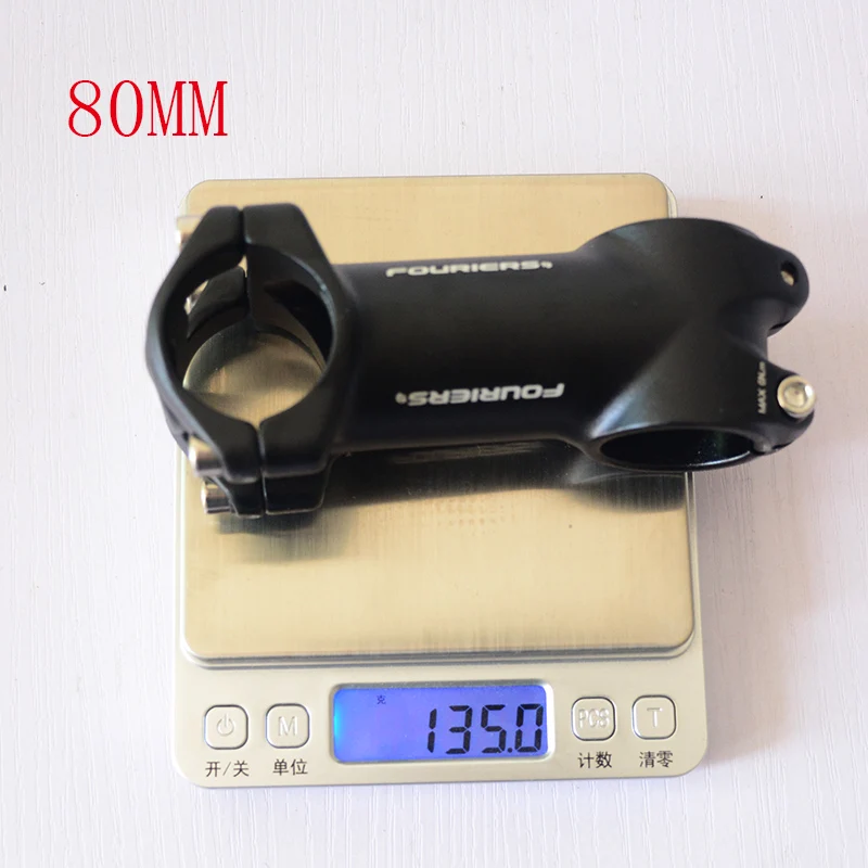 FOURIERS 6 градусов MTB велосипедная рукоятка из алюминиевого сплава руля велосипеда 70~ 110 мм