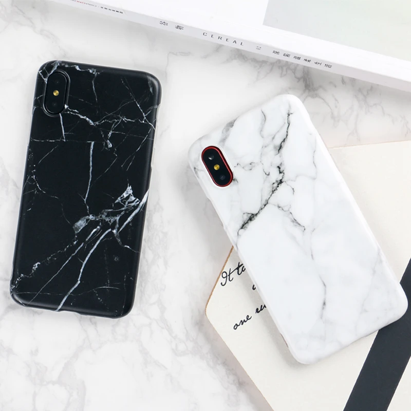 Роскошный мраморный узор i 8 чехол для телефона чехол для iphone 8 Plus для iPhone8 Plus Черные Аксессуары для телефона чехол X 7 Plus 6 6 S 5 S SE