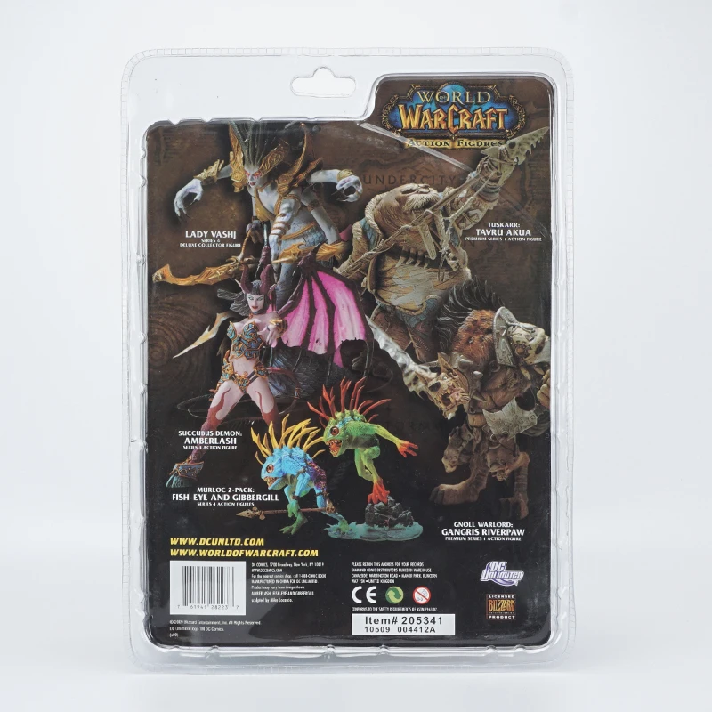 WOW World Murloc ПВХ экшн фигурка новая аниме Коллекционная модель игрушки|Игровые