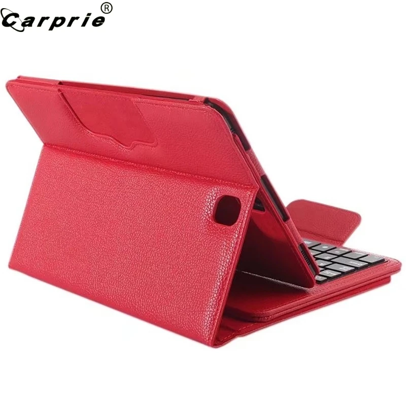CAPRPIE Авто Режим сна/пробуждения кожаный чехол мини беспроводная клавиатура для