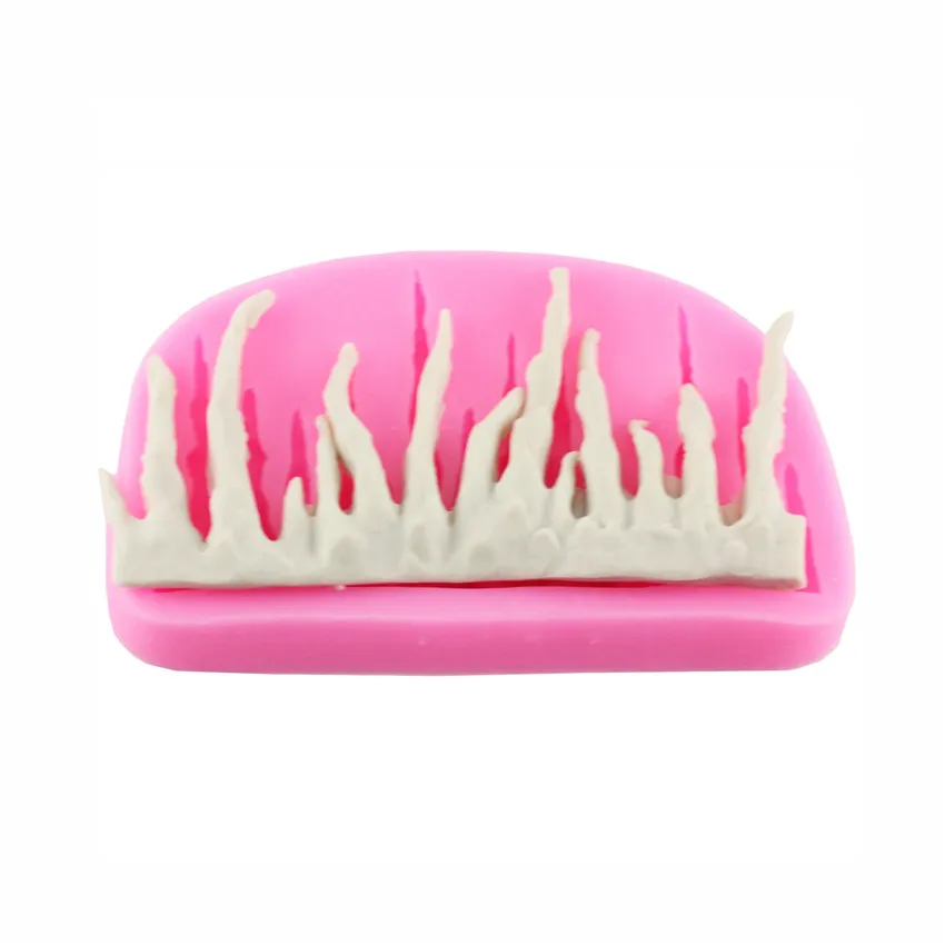 Силиконовая форма для украшения торта в виде сосулек | Дом и сад