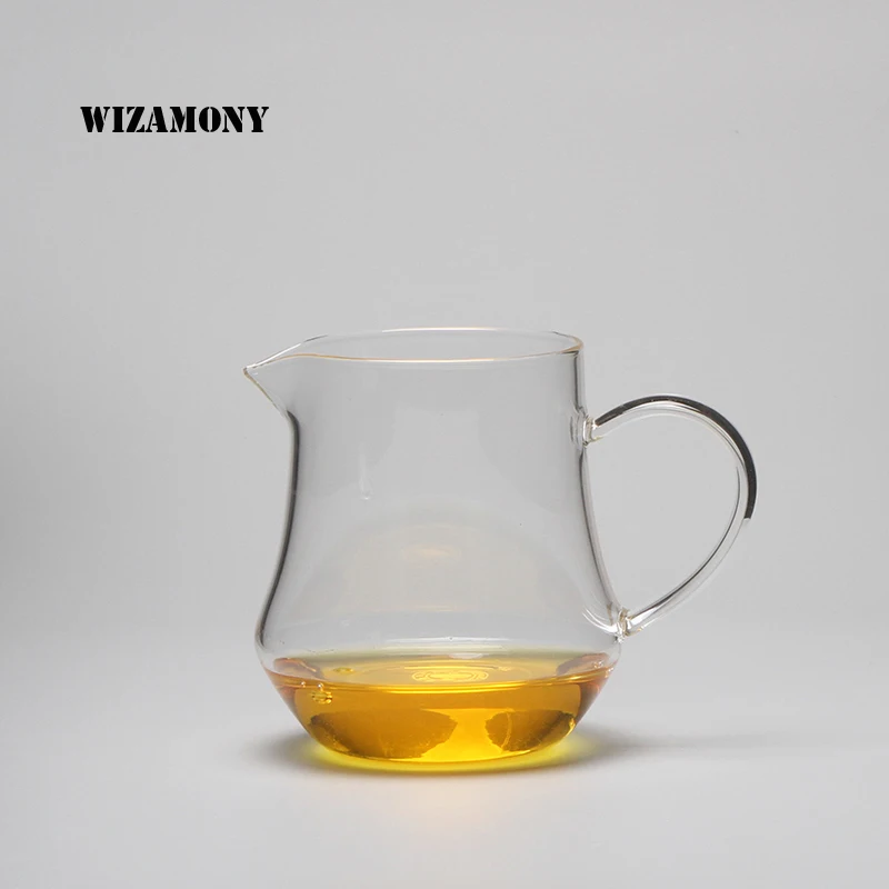 WIZAMONY Горячая распродажа! Чайный набор, чайный горшок из жаропрочного стекла, чайный кувшин, ярмарка, кружка Cha hai Gongdao, емкость чайной чашки 400 мл