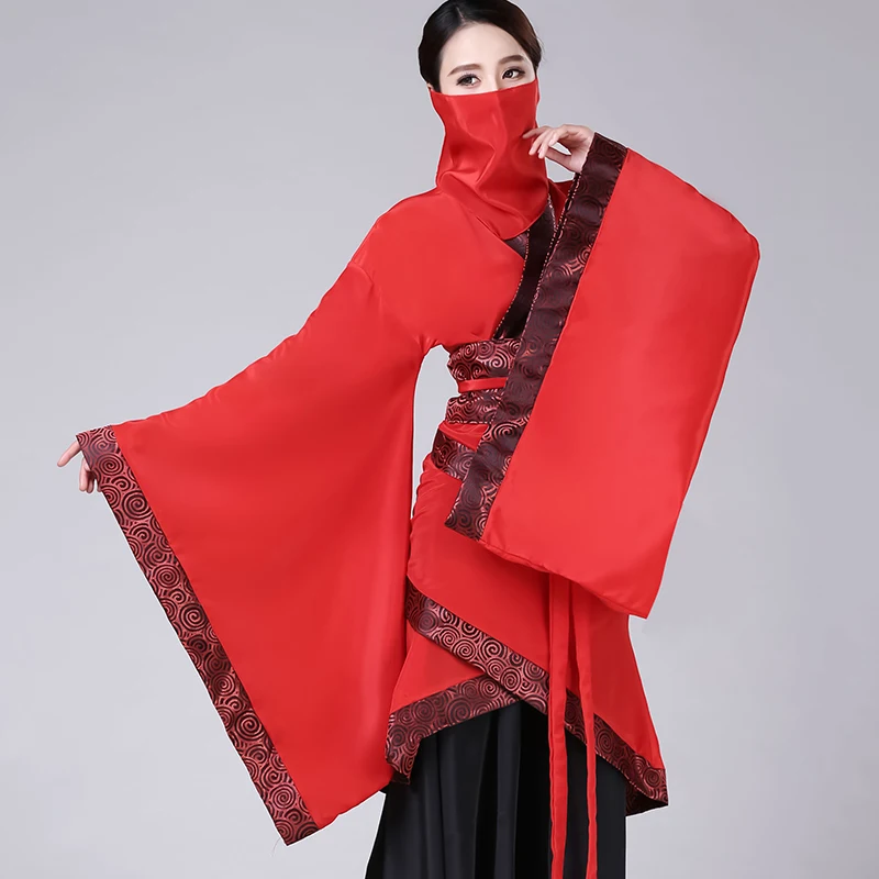 Китайская народная танцевальная одежда Hanfu платье Женский Классический Национальный Костюм Традиционный китайский древний костюм принцессы для выступлений