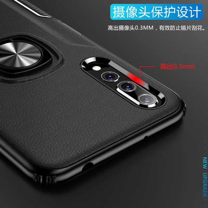 Чехол для Huawei P20 Pro Lite P20Pro роскошный магнитный автомобильный держатель чехол Nova 3e