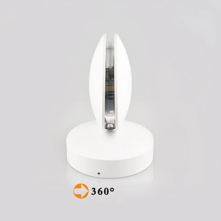 

220V 360degree 10w modern Wall lamp LED Wall Light Fixture porch lights Wall Sconces Club Bar Hotel Hallway Ceiling Decoratiive