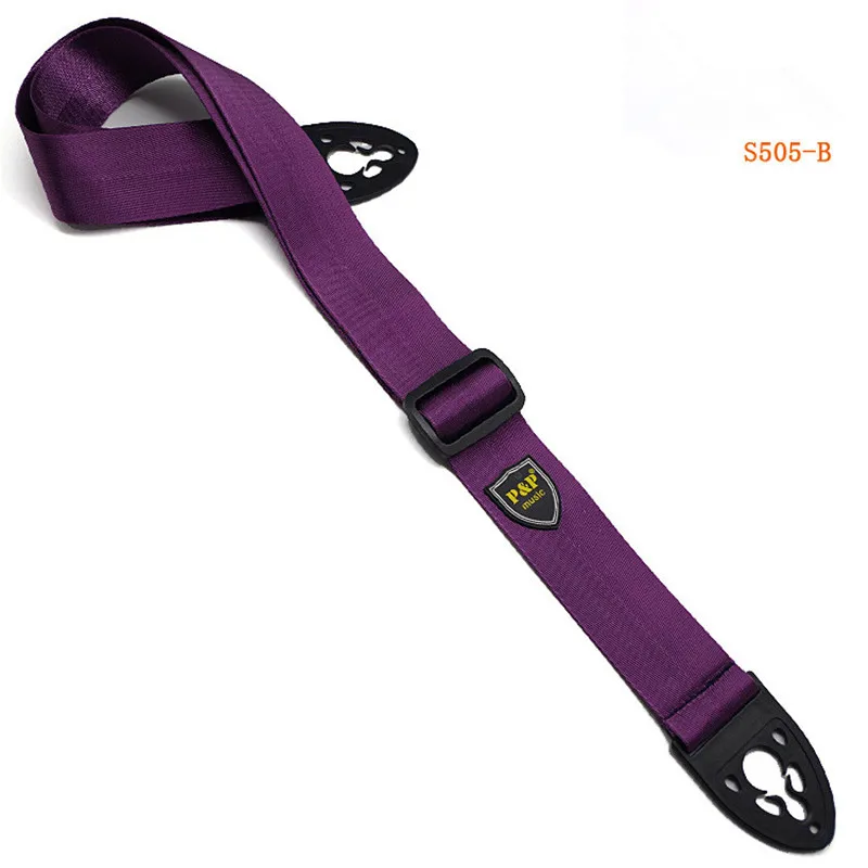 Новинка 9 цветов нейлоновые регулируемые аксессуары для гитары кожаный ремешок