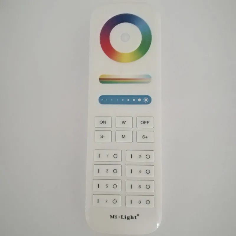 20PCS Mi.Light 2.4G 8-Zone 16Million colors RGB+CCT Led Wireless Remote Controller FUT089 For Milight LS2 LED strip led bulb | Лампы и