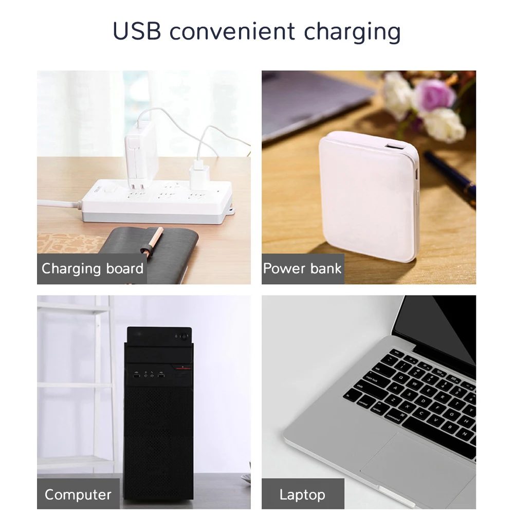 Портативный квадратный рабочий стол вентилятор мини охлаждения USB