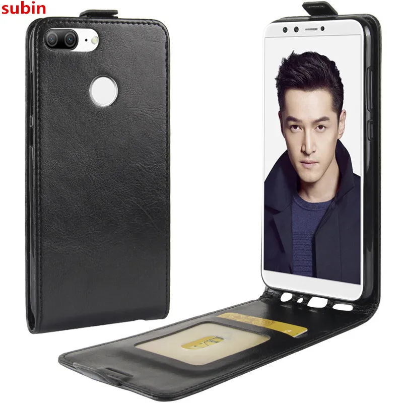 Чехол для Huawei honor 9 Lite оригинальный кожаный чехол защитный флип кейсы|leather case|case