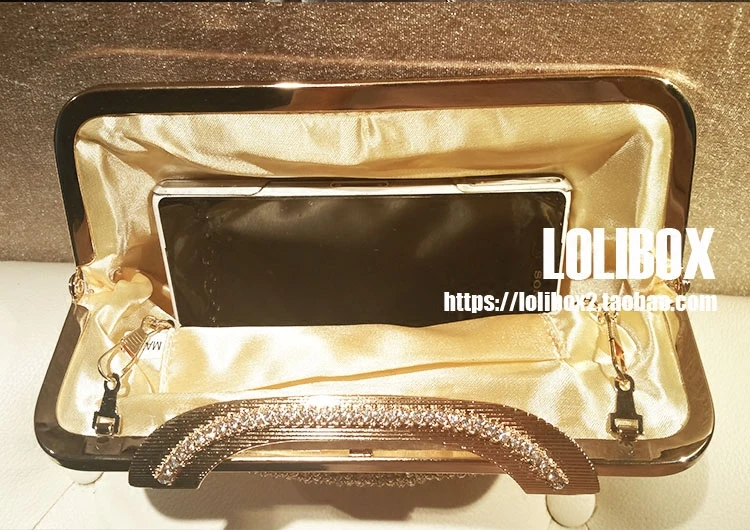 LOLIBOX новинка Европа и США женская вечерняя сумочка со стразами сумка под платье