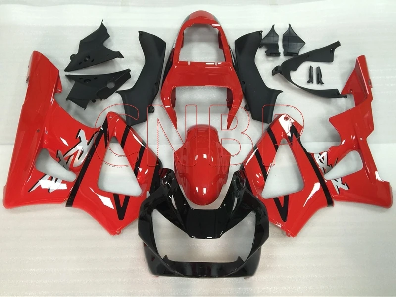 Fairing Kits CBR 929RR 2000- 2001 Red Black Bodywork CBR 929 01 Fairing for Honda Cbr929RR 2001 no paint