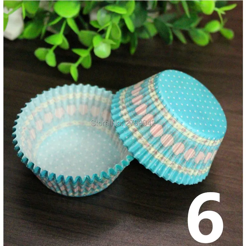 100 шт кекс форма для порционной выпечки бумажная формочка формы маффинов коробки