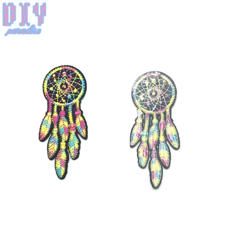 12 шт. милые патчи с рисунком собаки Ловец снов утюжок на заплатках для одежды