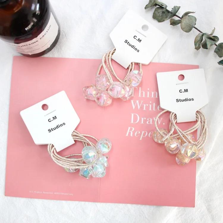 2 шт. милый головной убор принцессы со звездой эластичные резинки для волос