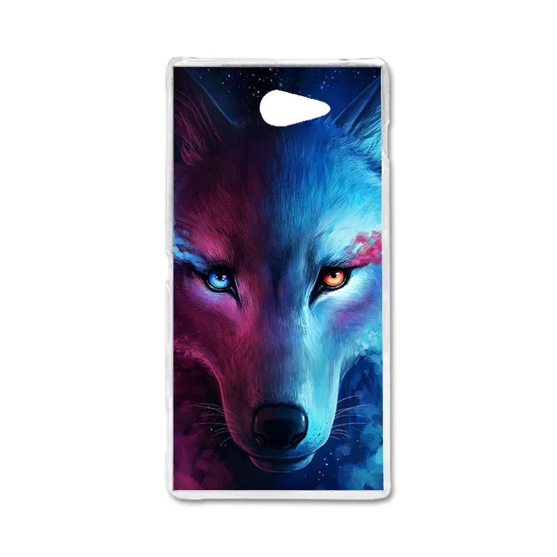 R055 Чехол s для sony Xperia M2, силиконовый чехол-бампер с фламинго для sony Xperia M2 S50H D2303 D2305 D2306 D2302, чехлы, чехол - Цвет: R055