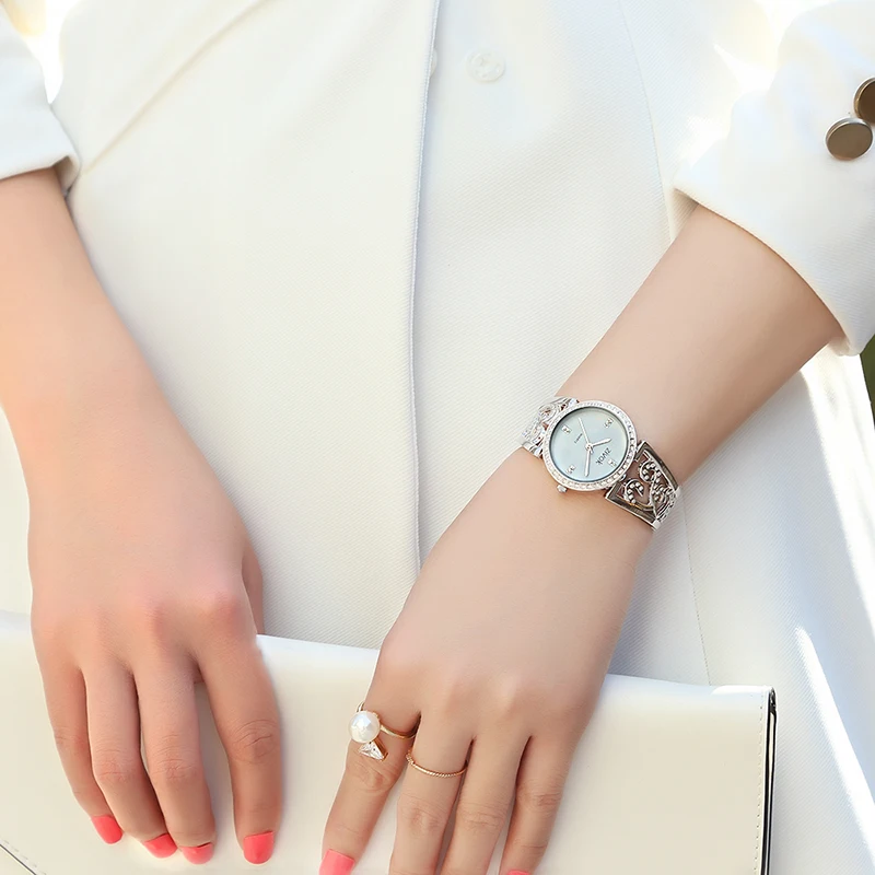 Zivok роскошные Брендовые женские часы Relogio Feminino креативные модные браслет для