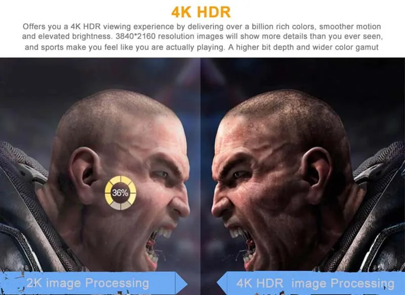 Egreat A5 Smart Android 5,1 ТВ коробка 3D 4 К UHD Media Player с HDR USB3.0 Поддержка SATA оты Blu-Ray диск Dolby туре HD DTS-HD