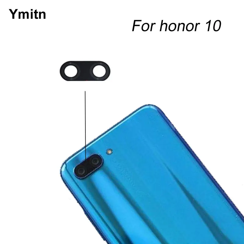 2 шт. стеклянные линзы Ymitn для задней камеры Huawei Honor 10 5 84 дюйма|Корпусы и рамки