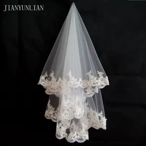 Фата свадебная, белая и цвета слоновой кости, 1,5 м