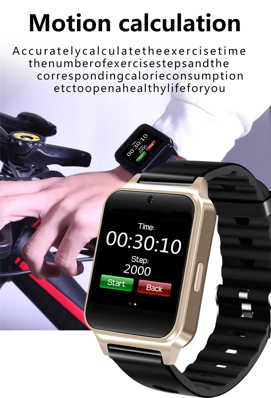 WISHDOIT спортивные Смарт-часы для мужчин поддерживает SIM TF карты MP4 видео плеер Bluetooth часы подключение музыкальный плеер фитнес умные часы