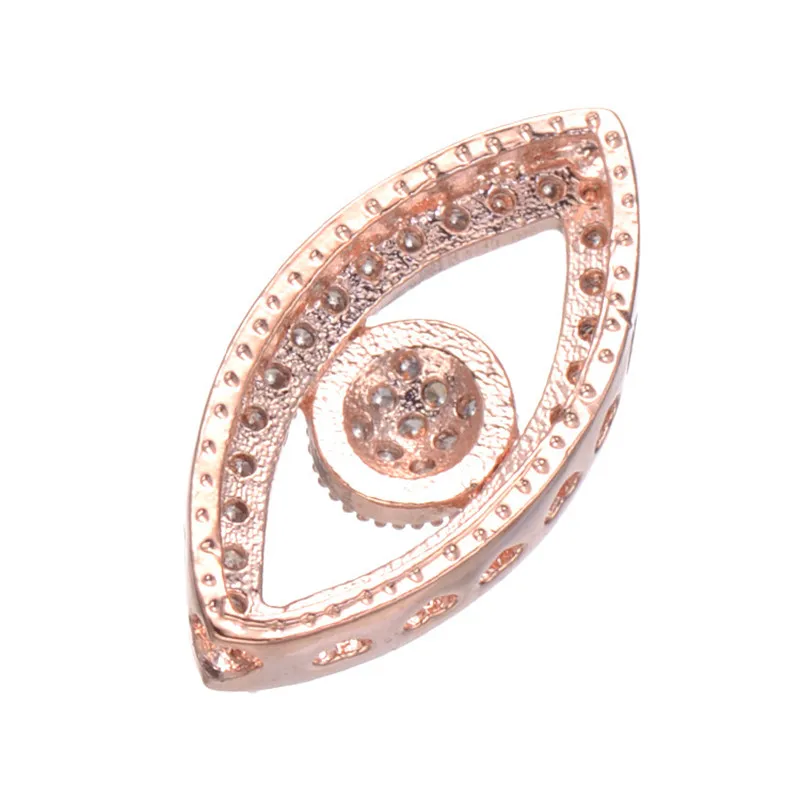 Bijoux индейка сглаза Подвески микро проложить циркониевые глаза кулон бусины