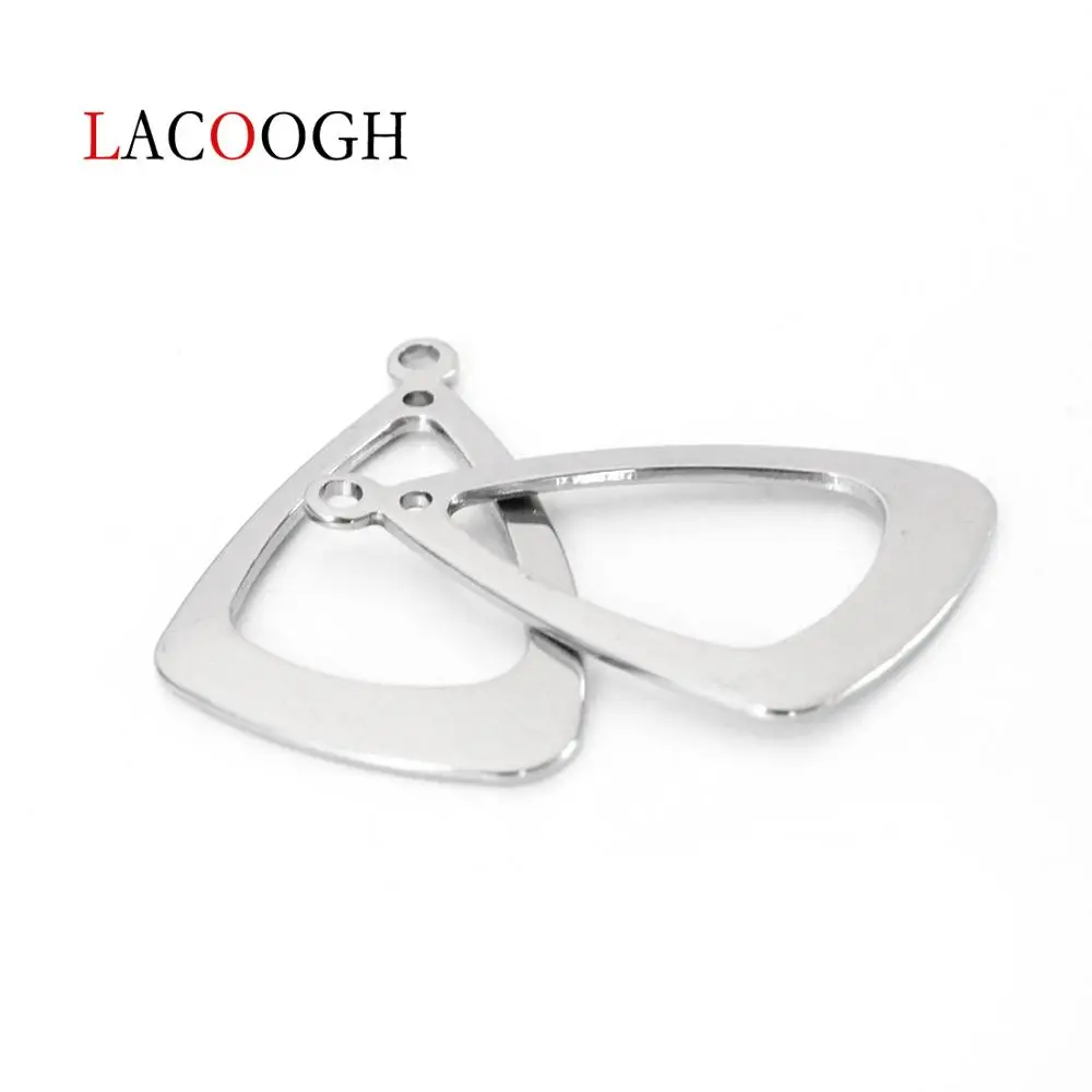 Оптовая продажа новые Подвесные серьги из нержавеющей стали Lacoogh 10 шт./лот для