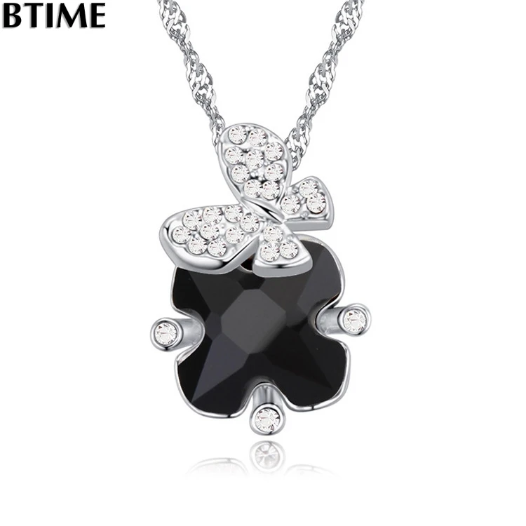 Btime форме бабочки кристалл Модные украшения Интимные аксессуары Цепочки и