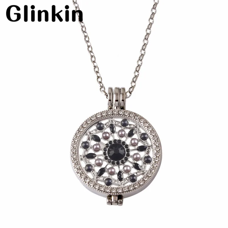 Для женщин Монеда Jewelry 33 мм Жемчуг из бисера Монета Цепочки и ожерелья Fit с 35