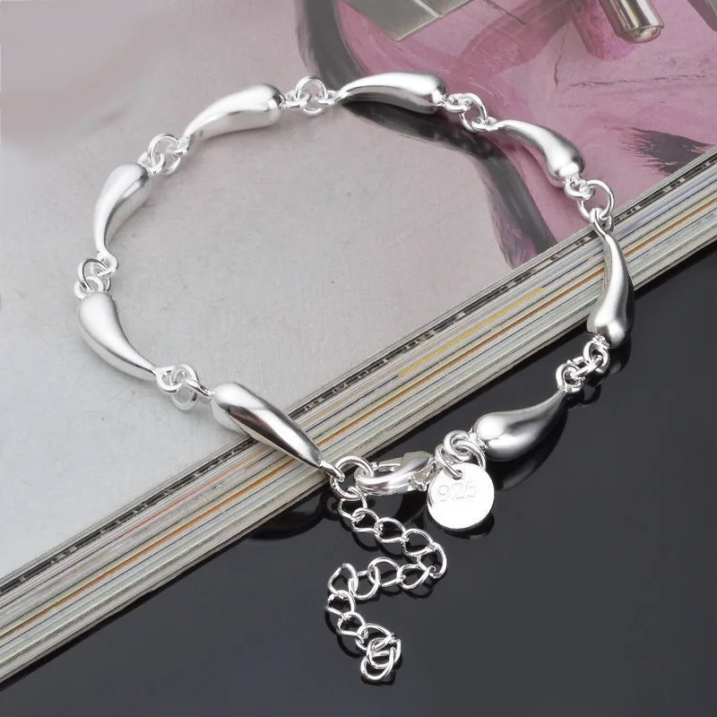 Лидер продаж свадебные ювелирные изделия браслет с платформой и подвесками в