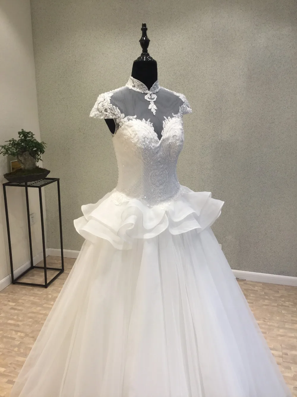 Vestidos De Novia великолепные В стиле принцессы Свадебное платье корсет Назад Тюль