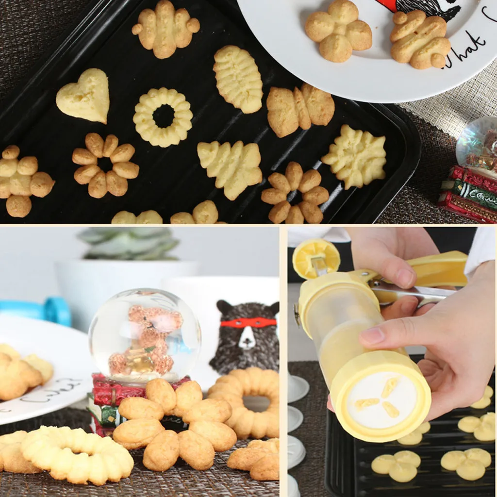 Пластиковый набор для выпечки печенья резак DIY торт слишком Многофункциональный