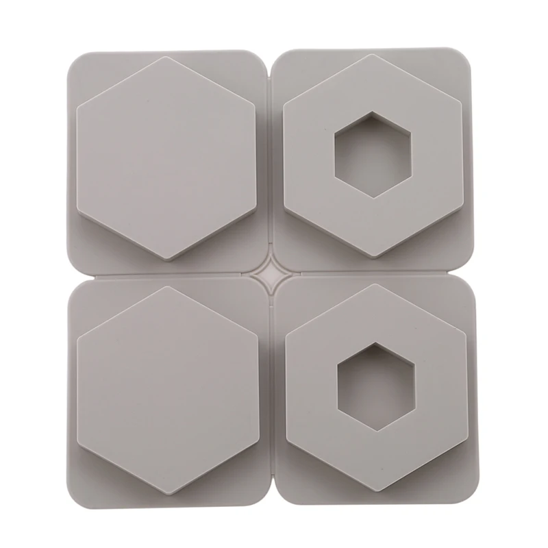DIY силиконовые формы свечи Арома Воск таблетки прессформы украшение автомобиля