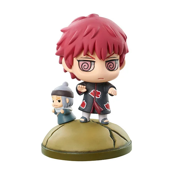 6 шт./компл. новый комплект героев Наруто Akatsuki Deidara Kakuzu Hidan Zetsu Sasori крепления Аниме