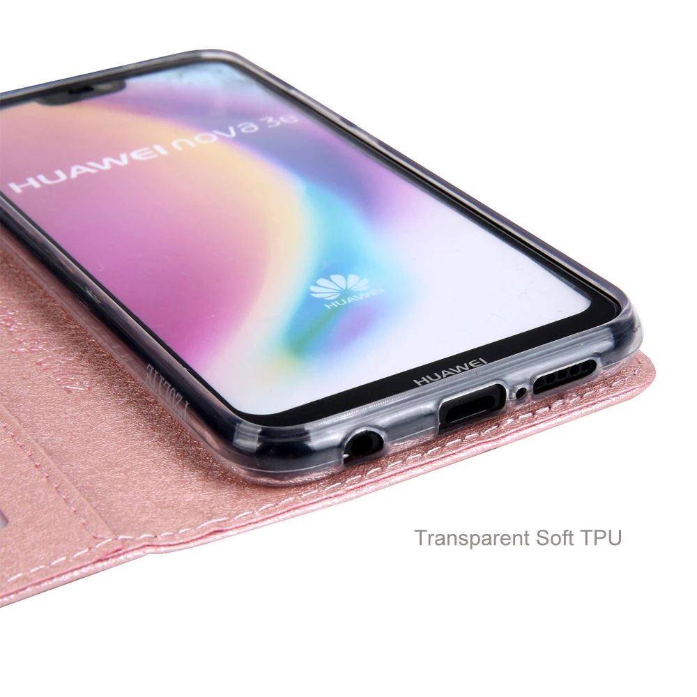 Магнитный флип-чехол для huawei P20 Lite P20 Шелковый кожаный и силиконовый мягкий чехол huawei P20 Lite чехол роскошные чехлы для телефонов