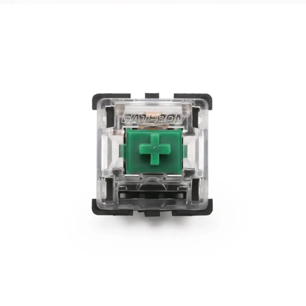 Gateron Green Tada68 механическая клавиатура 65% раскладка с Zealios Tealios Gateron swtiches/Enjoypbt Dye-sub keycap/пластиковый или Алюминиевый Чехол - Цвет: Gateron Green