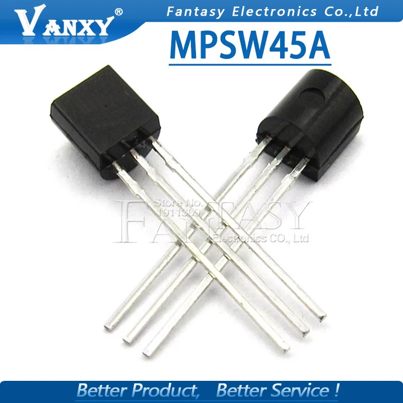 

10PCS MPSW45 W45 TO-92L MPSW45A TO92 W45 TO-92