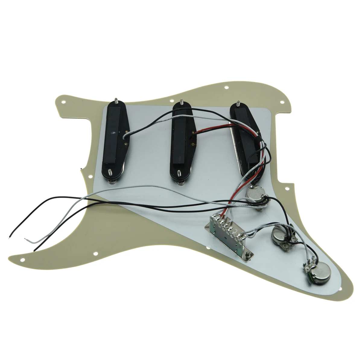 KAISH различные загруженные Strat SSS Pickguard Prewired ST Strat Pickguard с звукоснимателями подходит для крыла