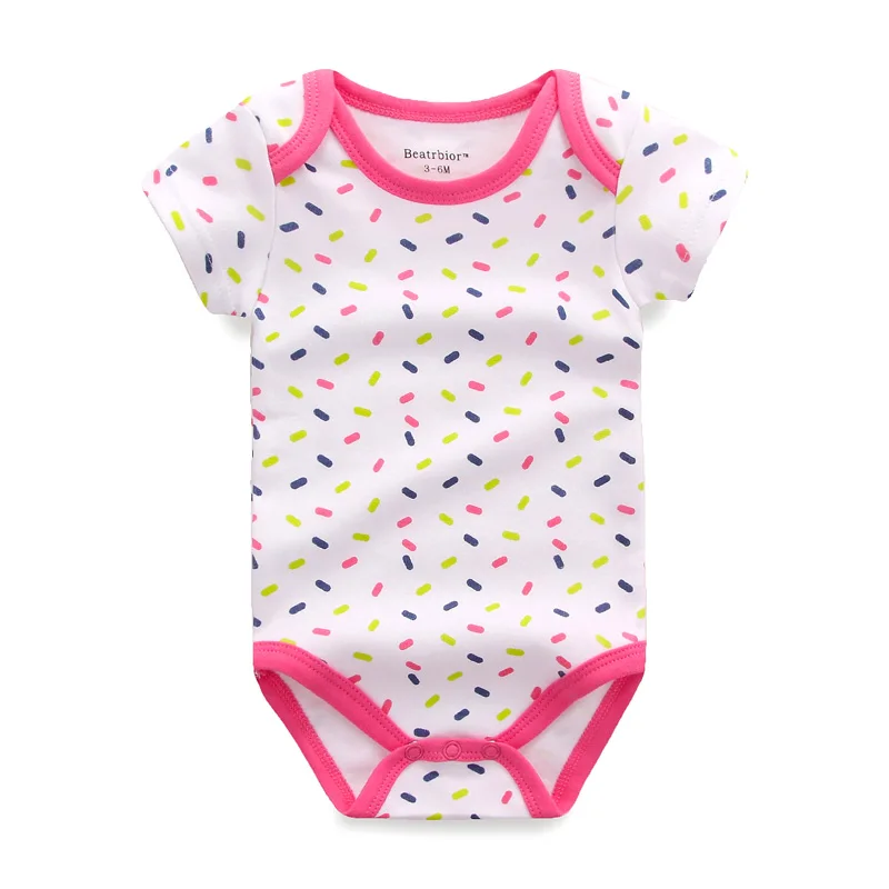 Детские комбинезоны летние комплекты одежды для малышей 100% Детский комбинезон