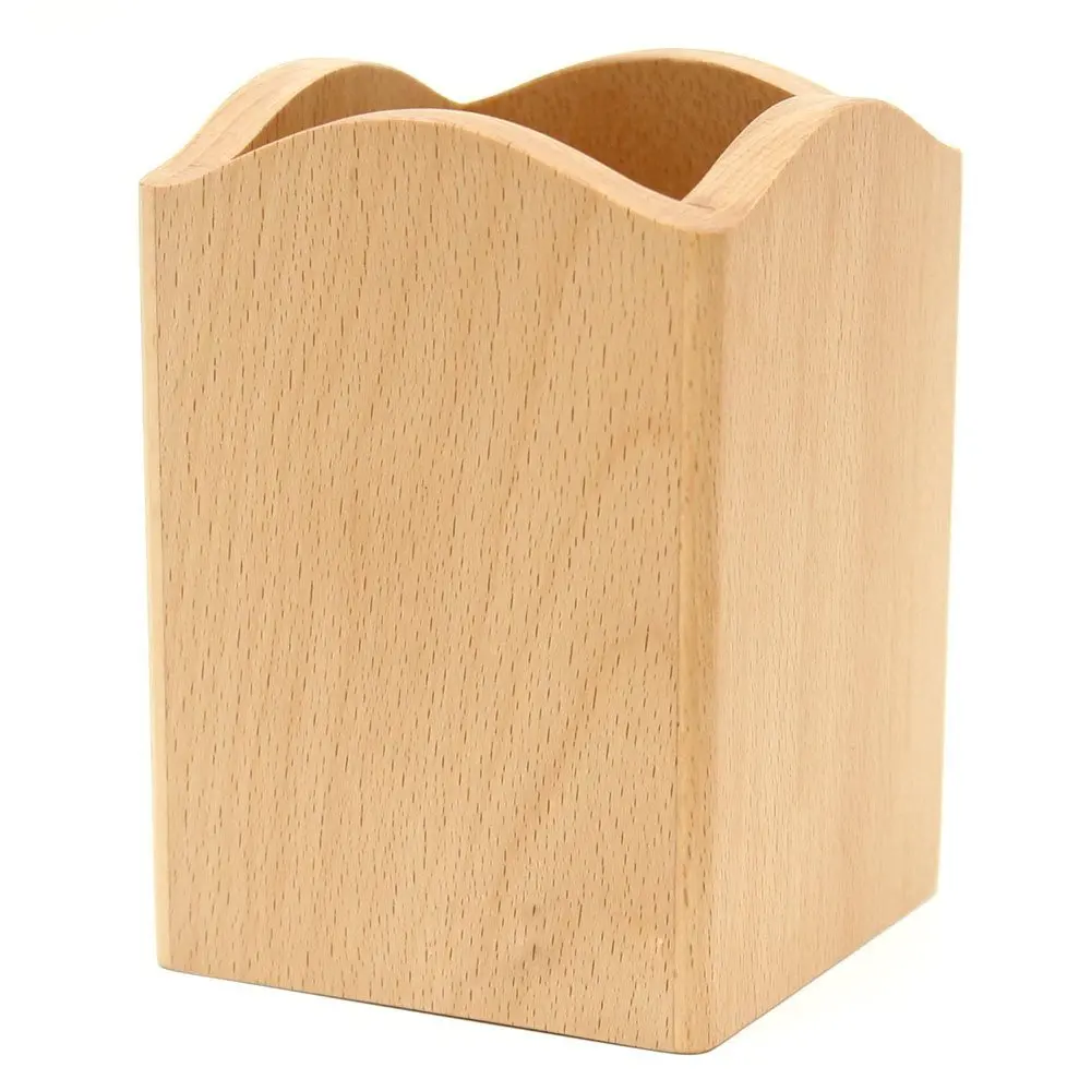 Экологически чистый Kithcen держатель посуды дерево для хранения утвари Caddy Crock