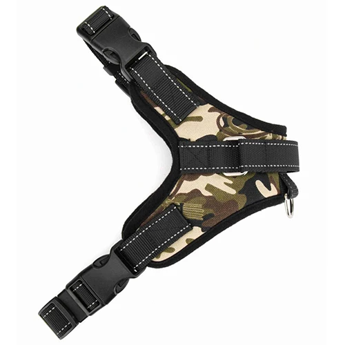 Регулируемая шлейка для больших собак TINGHAO мягкая тренировок шлейка-жилет