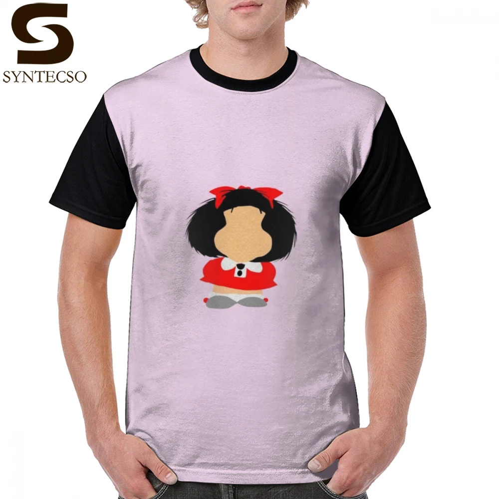 Mafalda футболка из полиэстера с принтом Графический Футболка мужской 4xl