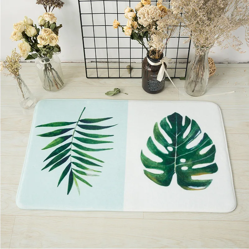 LOUTASI кактус с алоэ Печатный коврик для ванной комнаты водопоглощающий