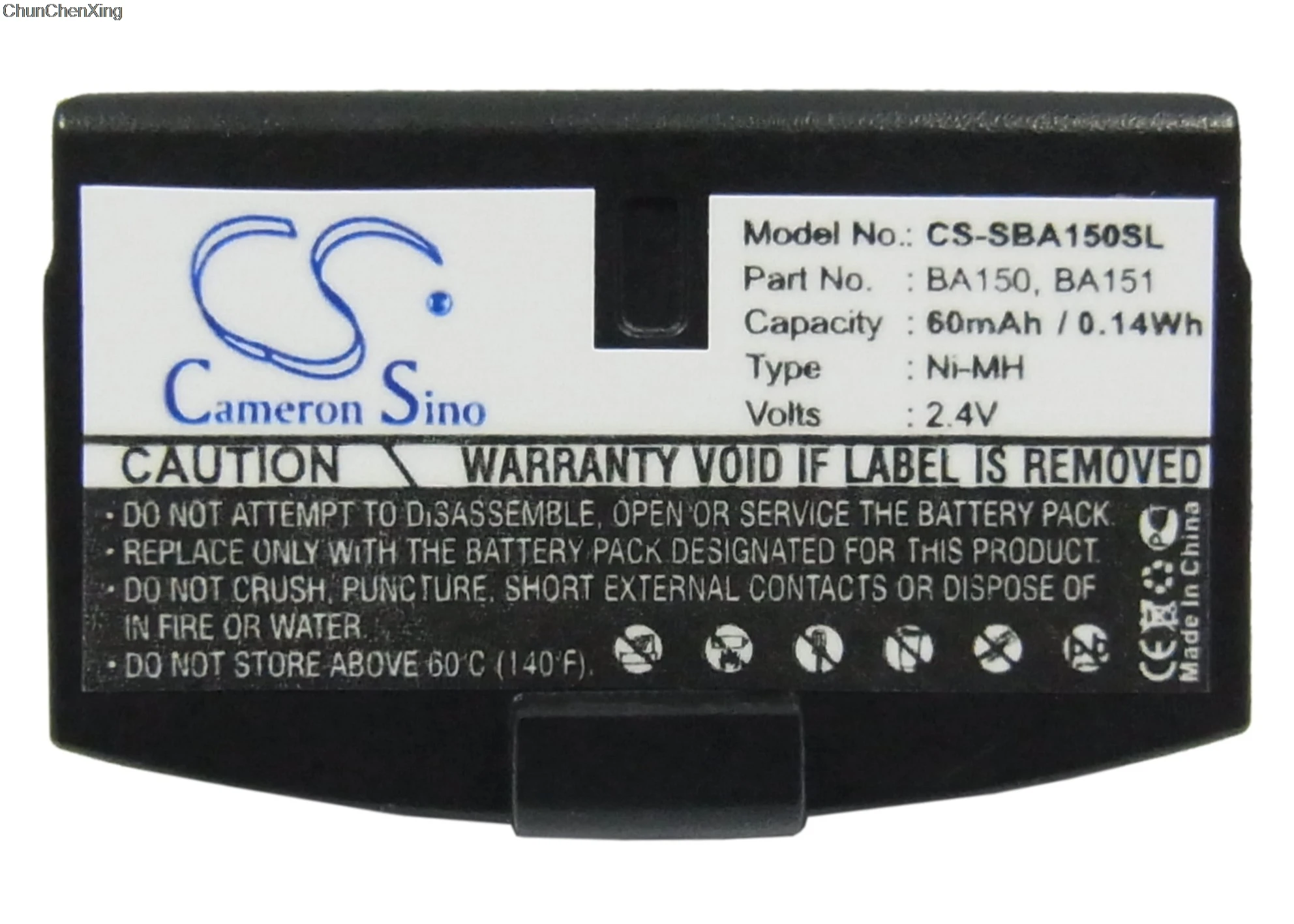 Аккумулятор Cameron Sino BA150 BA151 для Sennheiser A200 HDI302 HDI380 HDI490 IS 150 300 380 R150 RI 250 RI250S|Цифровые