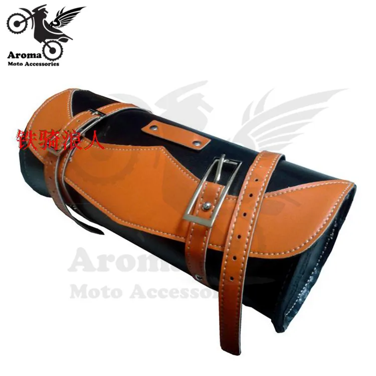Сумка для чемодана мотоцикла 2 цвета черная коричневая|motorbike saddle bag|motorbike saddlesaddle bag