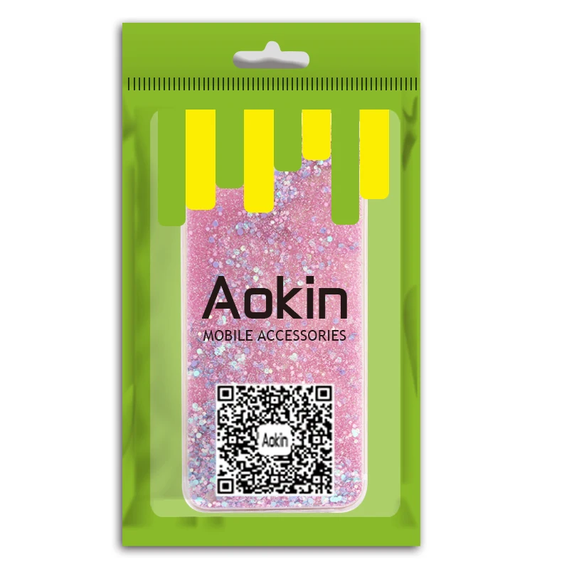 Телефон aokin чехлы для iPhone 7 блестящие динамические жидкие зыбучие пески роскошные