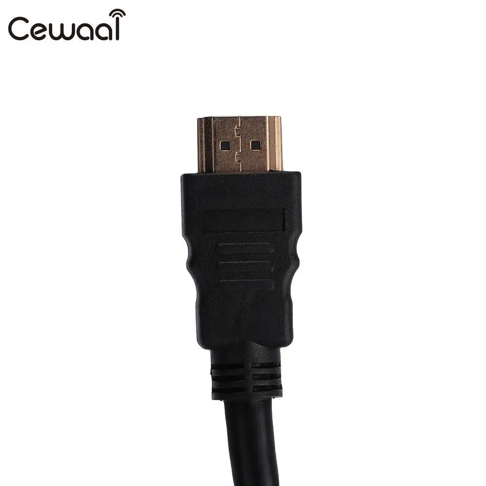 1080P HDMI Мужской 2 Женский сплиттер аудио кабель адаптер конвертер 30 см