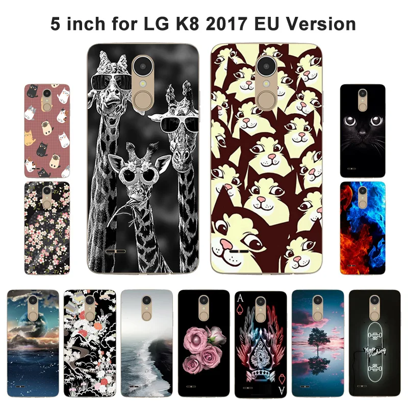 Чехол для смартфона LG K8 2017 дюймов тонкий прозрачный чехол 2017|Бамперы| |