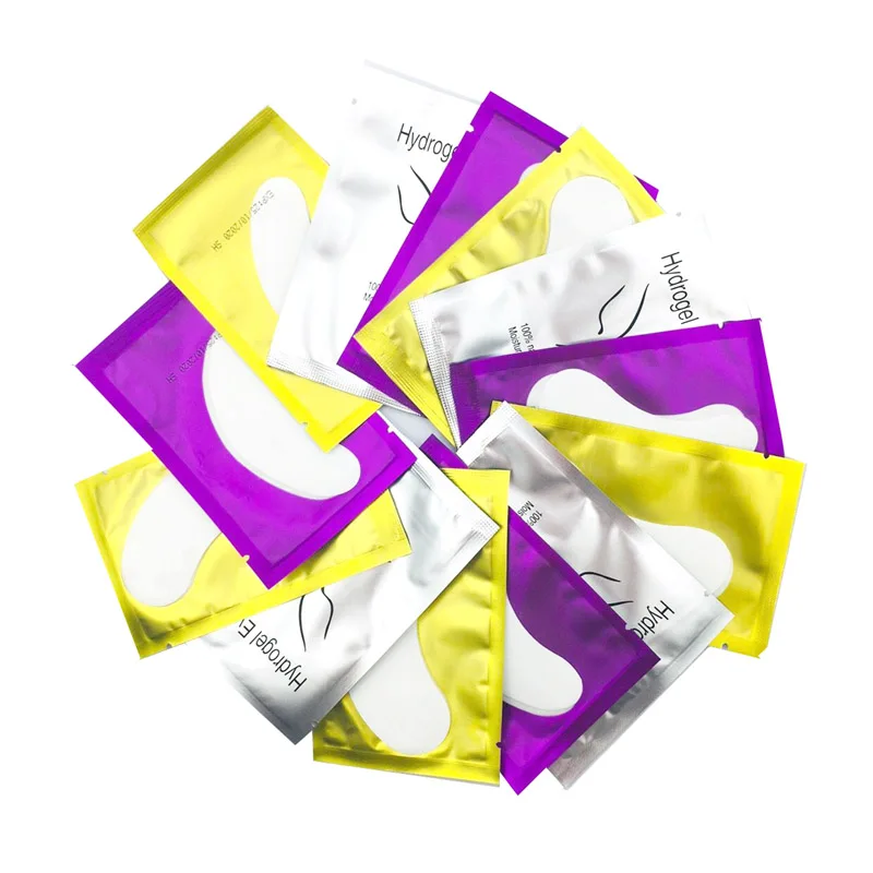 Горячая распродажа 10/20/50 наращивание ресниц Бумага патчи для наращивания глаз Стикеры s3Color под глаза