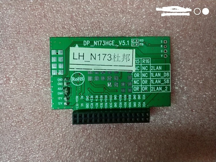DP_N173HGE_V5.4 5 DP_N173HGE_V6.2 5V5 EDP плата адаптера|Аксессуары для оборудования ди-джея| |