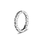 Оригинальный 925 стерлингового серебра Навсегда более кольца любящее сердце, с прозрачными камнями Модные кольца для женщин, хорошее ювелирное изделие, настоящее вечерние подарок Anillos